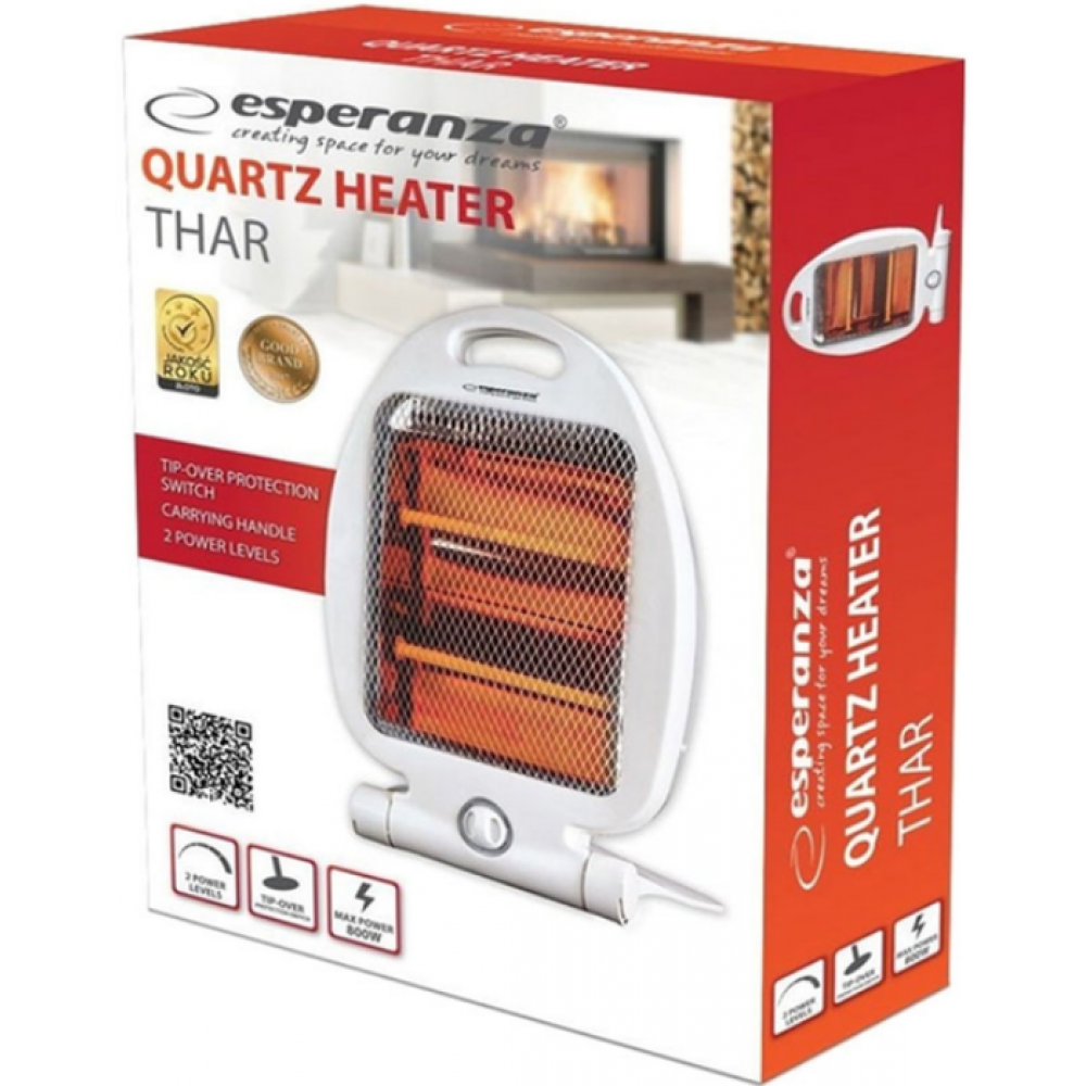 Инфракрасный обогреватель Esperanza Thar 400W/800W EHH009 Quartz Heater