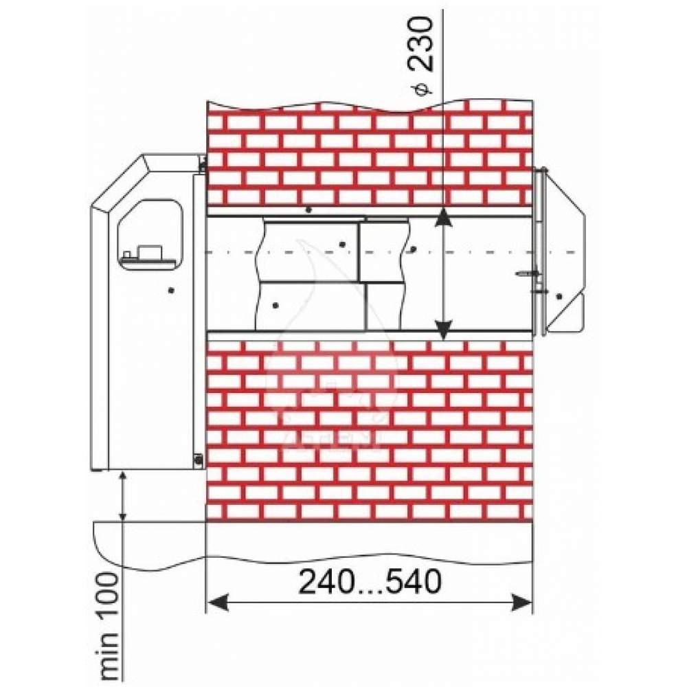 Газовый конвектор Атем Житомир-5 КНС-8