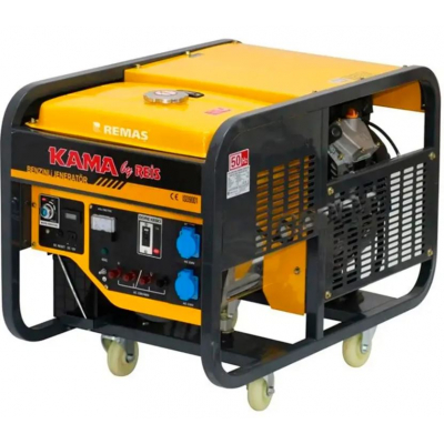 Бензиновий генератор 9.5 кВт трифазний Reis Makina  KGL12000FE3