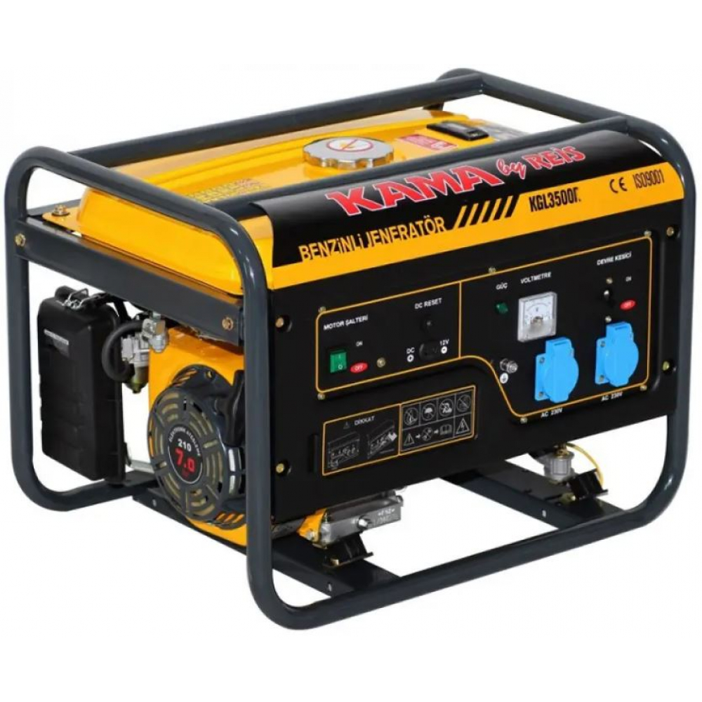 Бензиновий генератор Reis Makina KGL3500C (2,8 кВт)