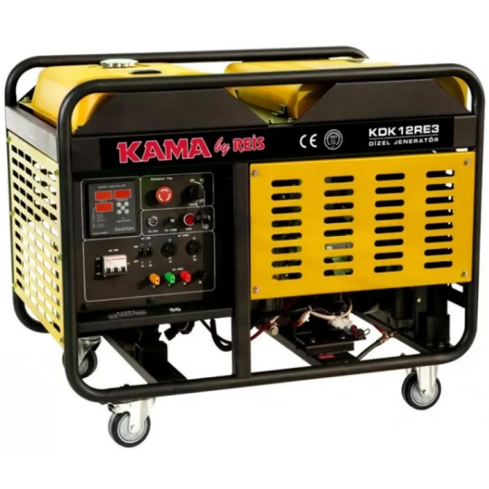 Дизельный генератор Kama KDK12RE (10 кВт)