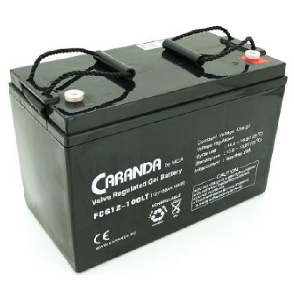 Аккумулятор MCA FCG12-100LT GEL (12V 100Ah)