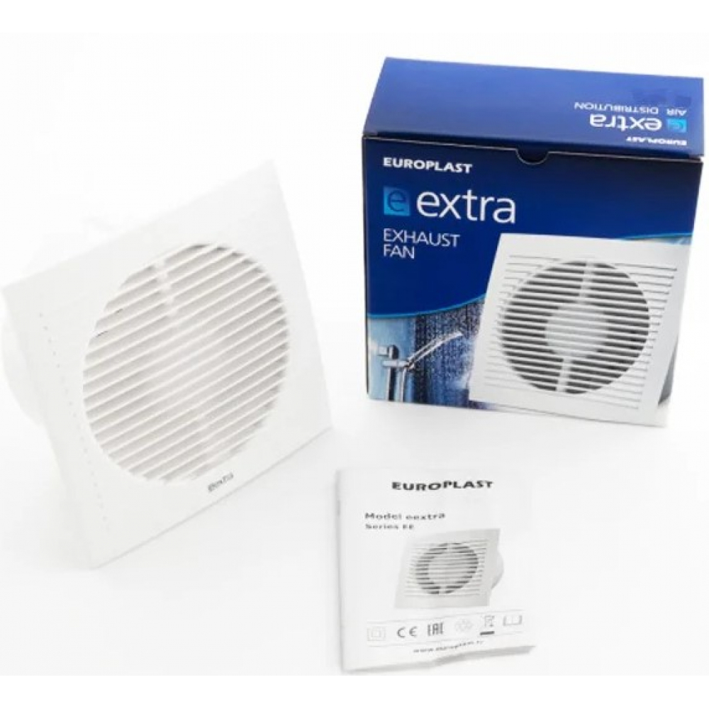 Витяжний вентилятор настінний Europlast E-extra EE100S