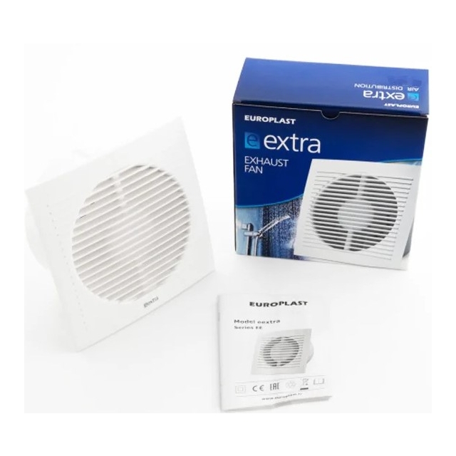 Витяжний вентилятор настінний Europlast E-extra EE150TC