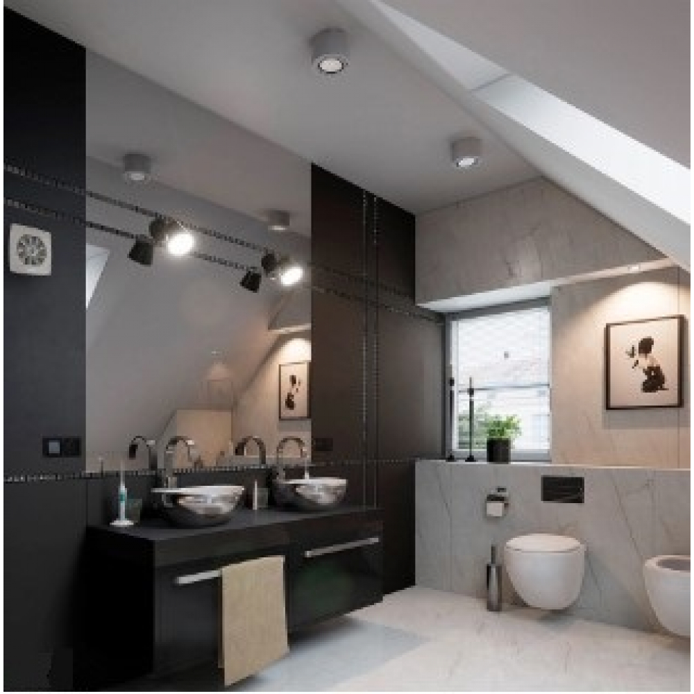 Вытяжной вентилятор настенный Cata UC-12 Timer Silver