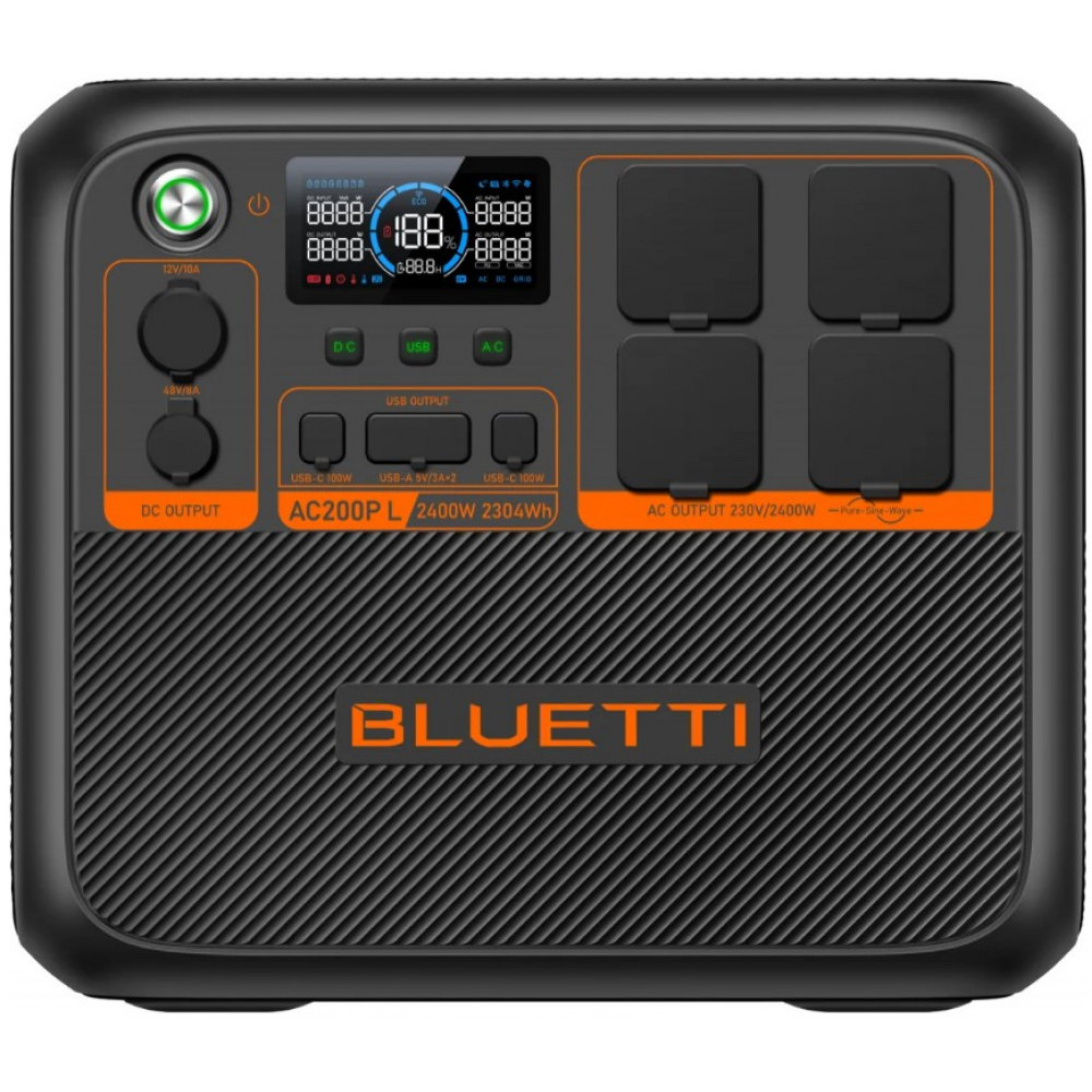 Портативна зарядна станція Bluetti AC200PL 2400W 2304Wh