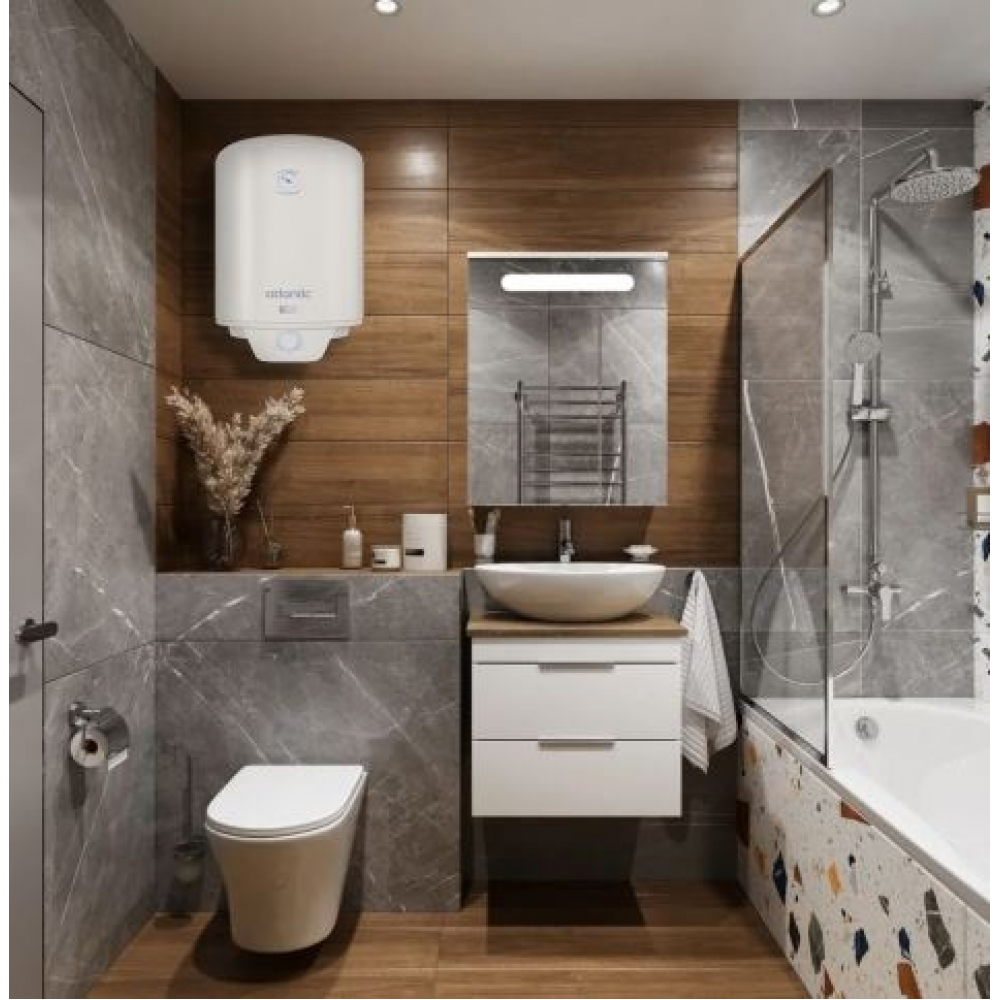 Бойлер накопичувальний електричний Atlantic OPro Turbo VM 050 D400S-2-B (2500W)