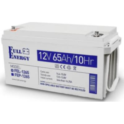 Аккумулятор гелевый Full Energy FEL-1265 (12V 65Ah)