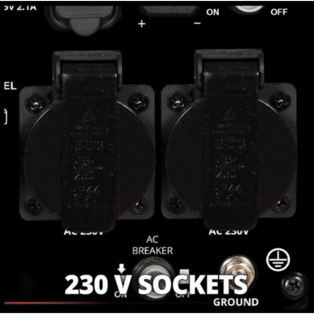 Бензиновый генератор Einhell TE-IG 3500 инверторный, 230В, 3.2кВт (макс. 3.3кВт)