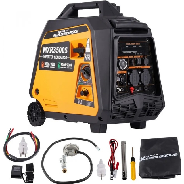 Комбінований генератор MaxPeedingRods MXR3500S (3,2 кВт)
