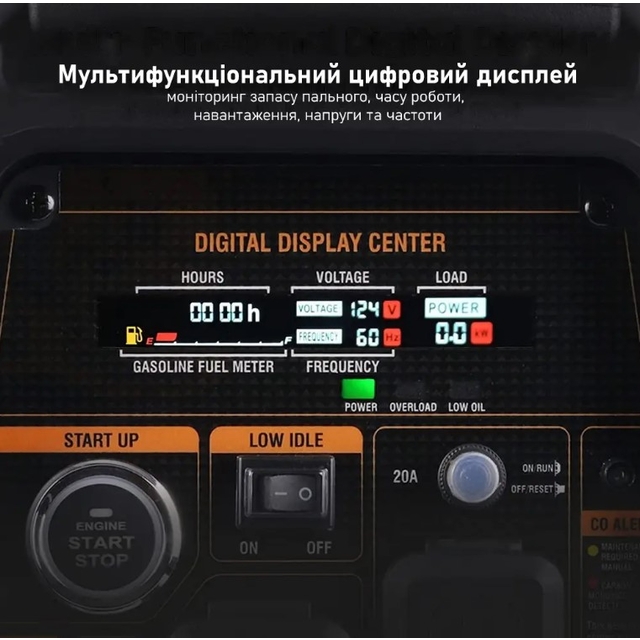 Комбінований генератор MaxPeedingRods MXR3500S (3,2 кВт)
