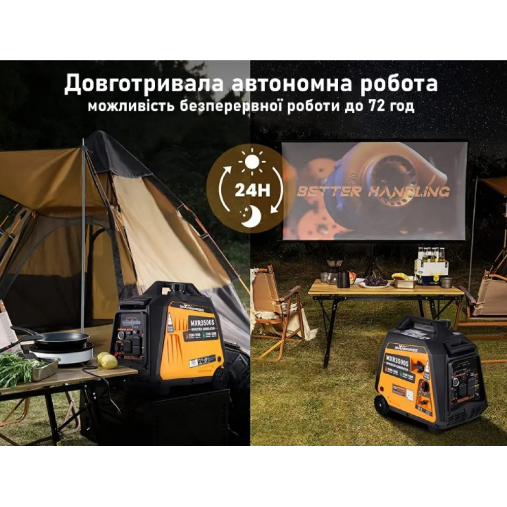 Бензиновый генератор MaxPeedingRods MXR3500S (3,2 кВт)