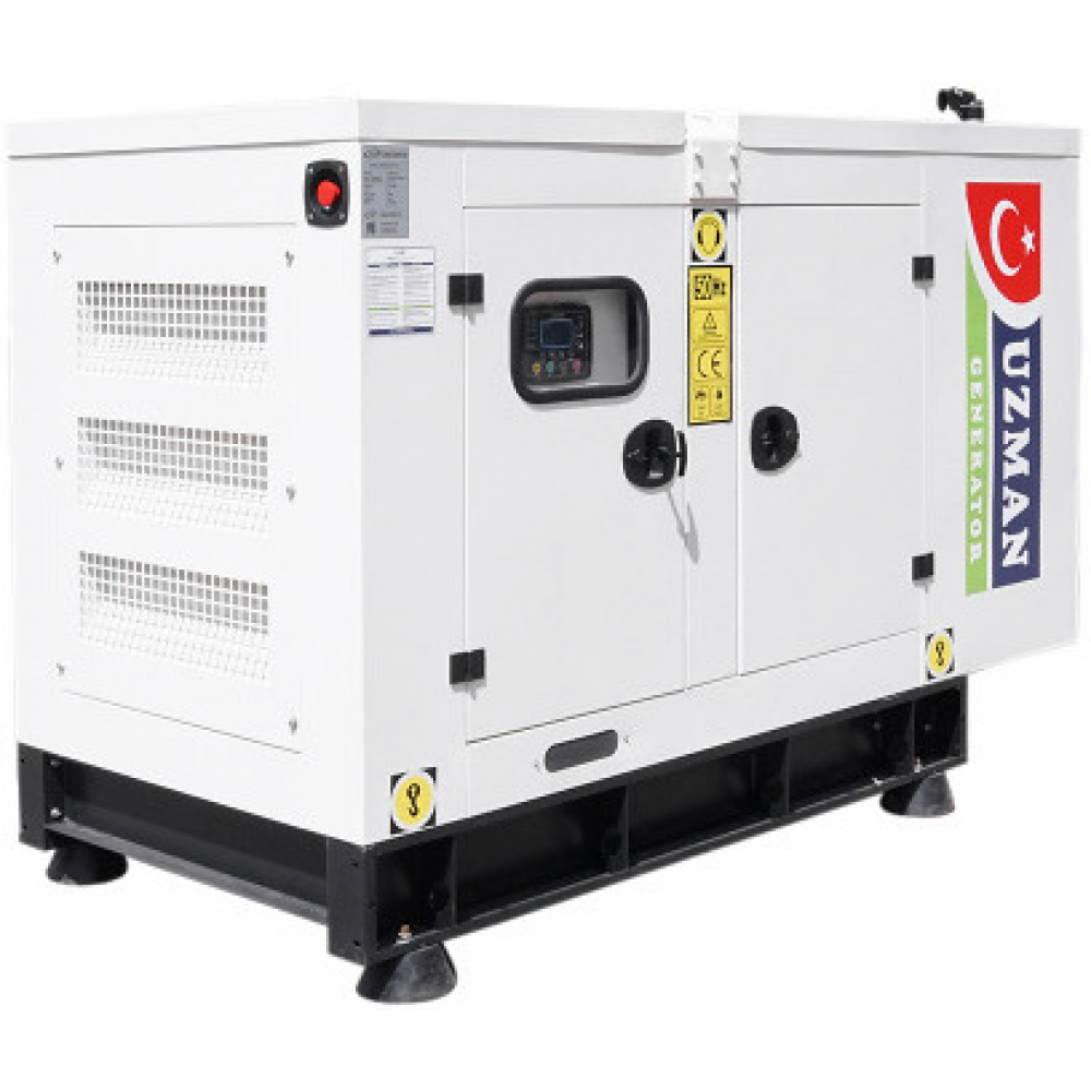 Дизельный генератор Uzman Ricardo 150KVA/121KW, (AVR+ATS(АВР) в комплекте)