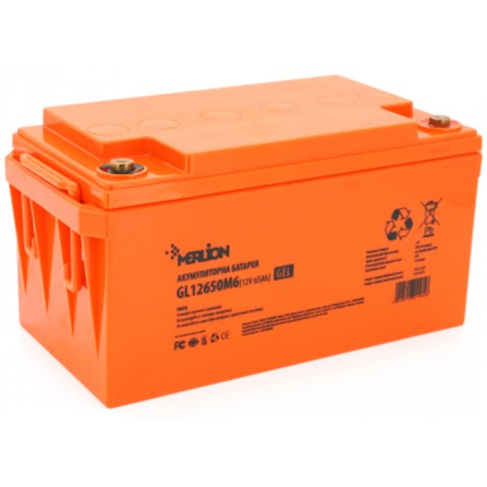 Акумулятор Merlion GL12650M6 12V65Ah
