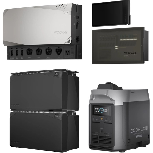 Комплект резервного питания EcoFlow Power Independence Kit 10 kWh (с генератором)