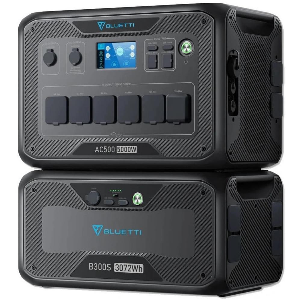 Портативна зарядна станція Bluetti AC500 Inverter Module Generator 3072Wh