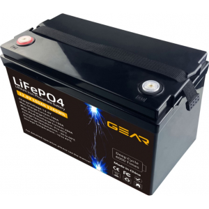 Gear LiFePO4 12,8V 100Ah (BMS-50A/100A)