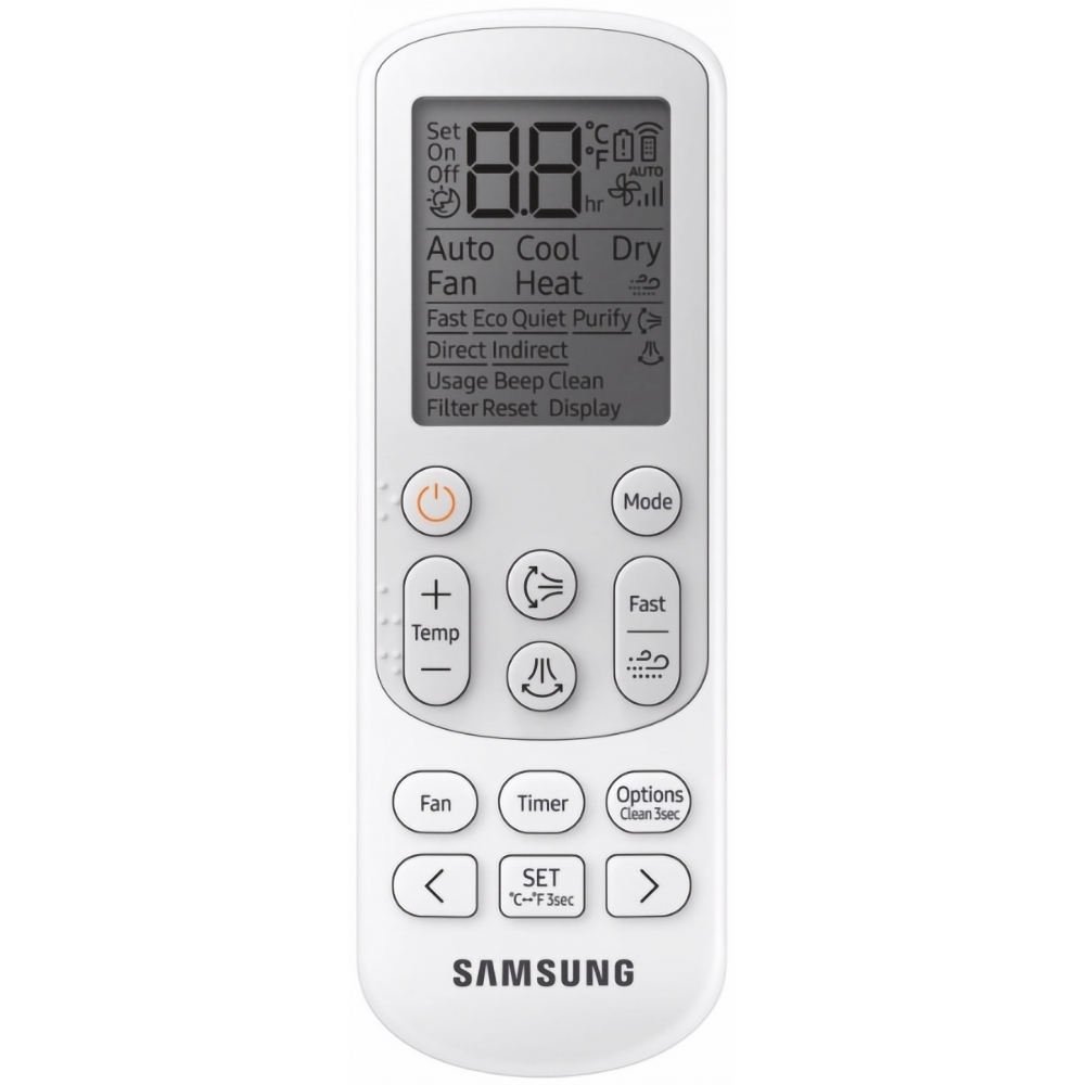 Кондиционер настенный Samsung AR70F12C1BBNUA New WindFree Black Airise Diamond 2025