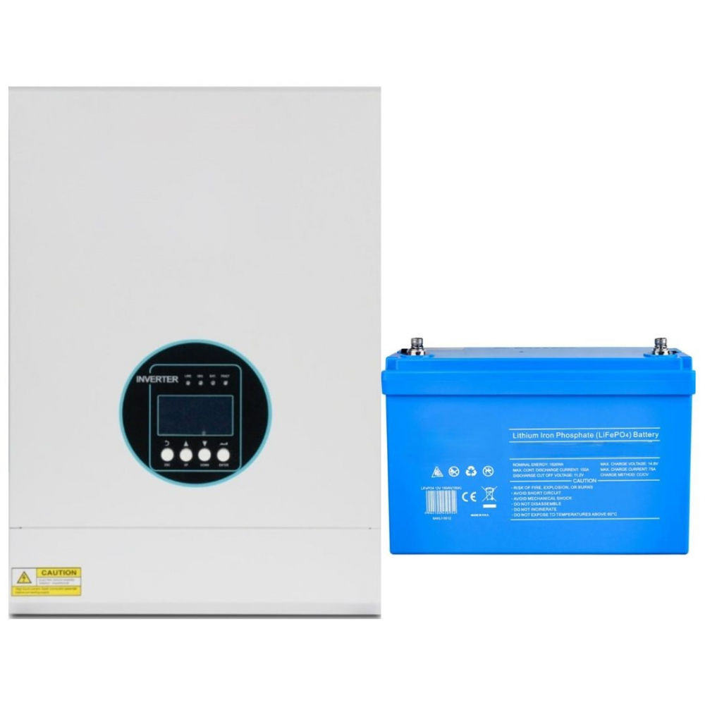 Комплект резервного питания Инвертор 3 кВт + АКБ LiFePo4