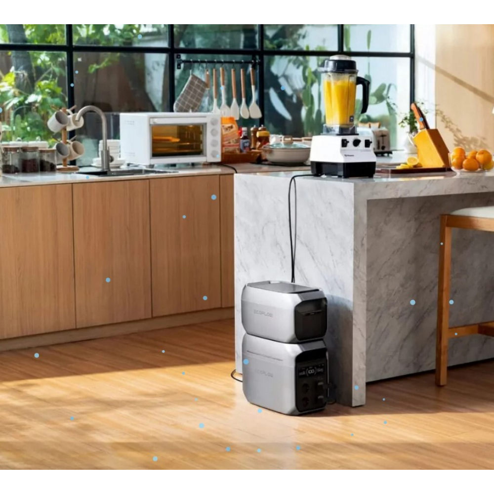 Портативна зарядна станція EcoFlow Delta 3 1800W 1536Wh