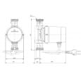 Циркуляційний насос Grundfos Comfort 15-14 BX T (93094846)