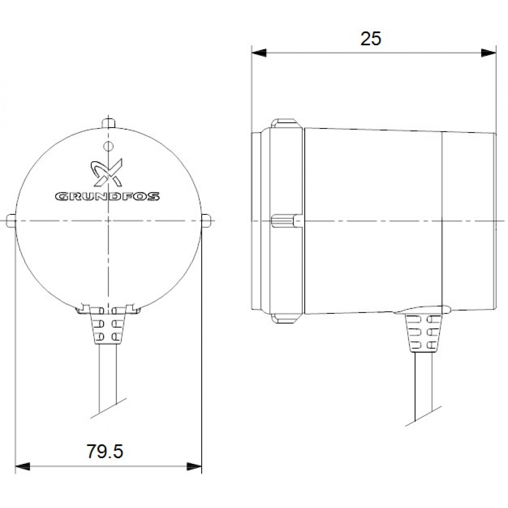 Циркуляционный насос Grundfos Comfort 15-14 M (93095662)