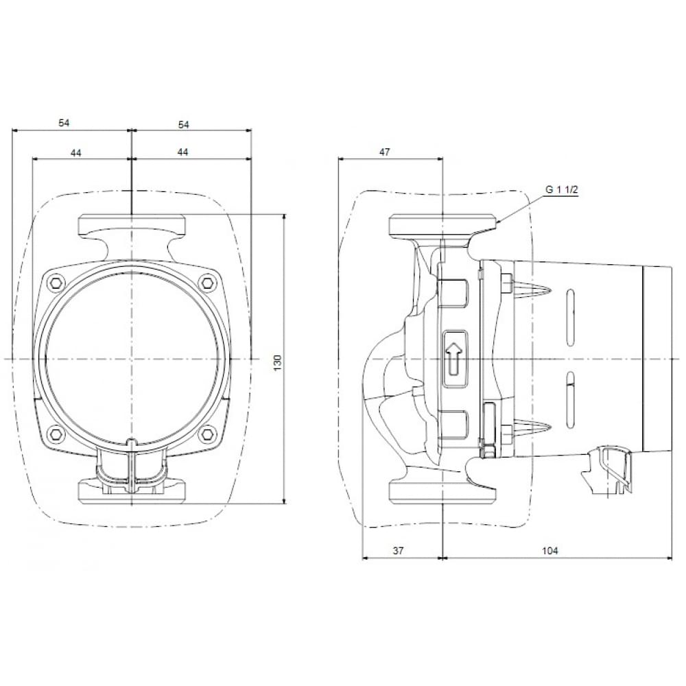 Циркуляционный насос Grundfos Alpha2 25-40 N 130 (99411272)