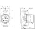 Циркуляційний насос Grundfos Alpha2 25-40 N 180 (99411365)
