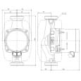 Циркуляционный насос Grundfos Alpha2 32-80 180 (99411263)