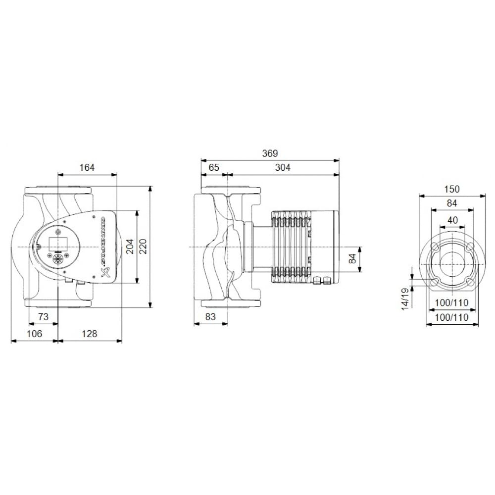 Циркуляционный насос Grundfos Magna3 40-80 F 220 (97924275)