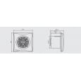 Витяжний вентилятор настінний Soler&amp;Palau Silent-100 CHZ Silver (5210322300)