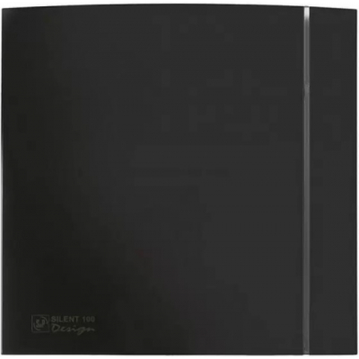 Витяжний вентилятор настінний Soler&amp;Palau Silent-100 CZ Marble Black Design-4C (5210611900)