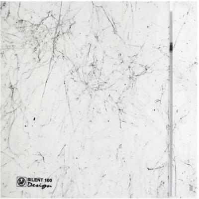 Витяжний вентилятор настінний Soler&amp;Palau Silent-100 CZ Marble White Design-4C (5210612000)