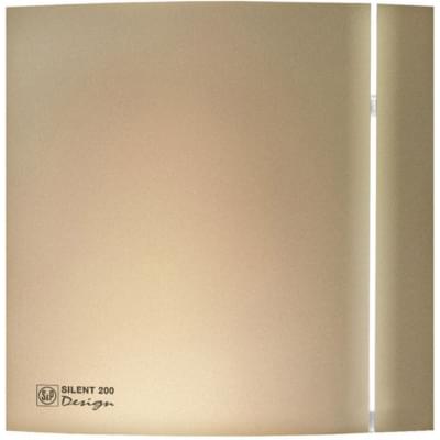 Витяжний вентилятор настінний Soler&amp;Palau Silent-200 CRZ Champagne Design-4C (5210628500)