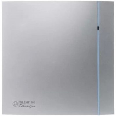 Витяжний вентилятор настінний Soler&amp;Palau Silent-100 CRZ Silver Design (5210602700)