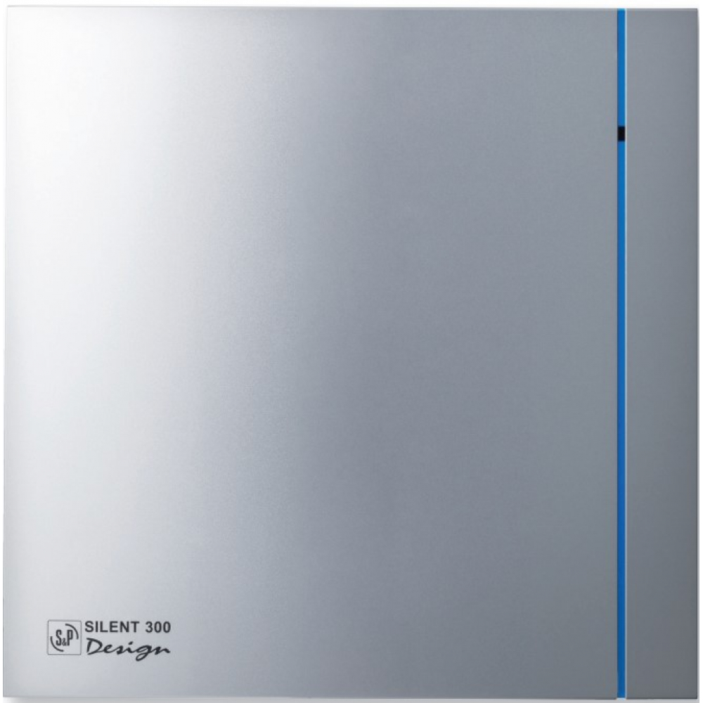 Витяжний вентилятор настінний Soler&Palau Silent-300 CHZ Silver Design -3C (5210624300)