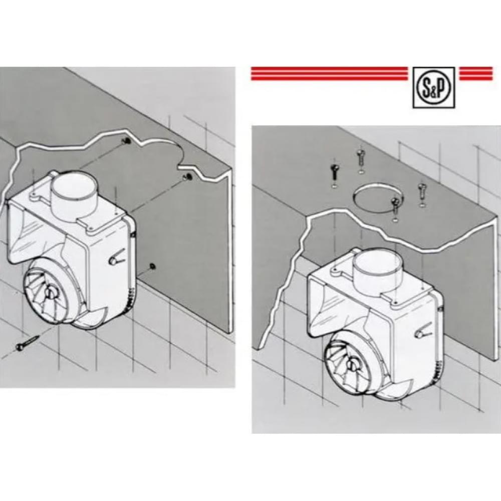 Витяжний вентилятор настінний Soler&Palau CK-50 2V (5211443600)