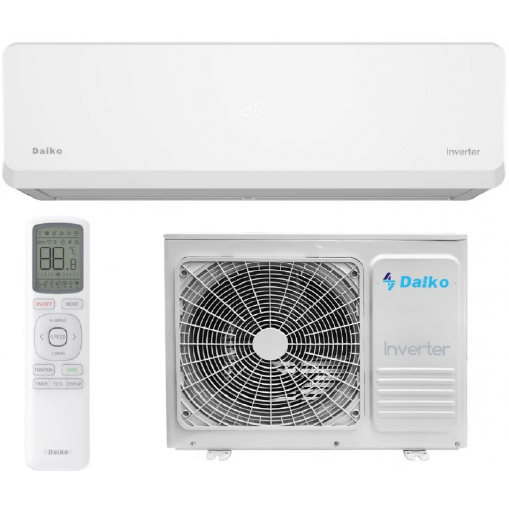 Кондиционер настенный Daiko NRSK-H24NVR/NRSK-H24INVR New Novator