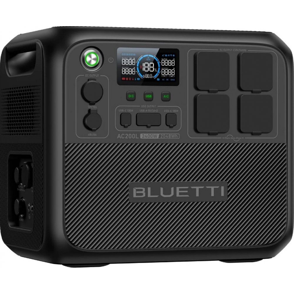 Портативная зарядная станция Bluetti AC200L 2400W 2048Wh