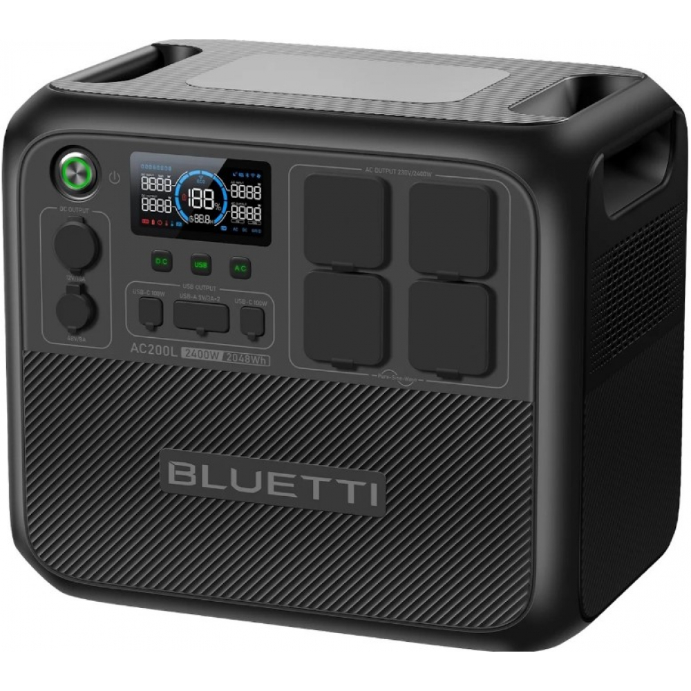 Портативная зарядная станция Bluetti AC200L 2400W 2048Wh