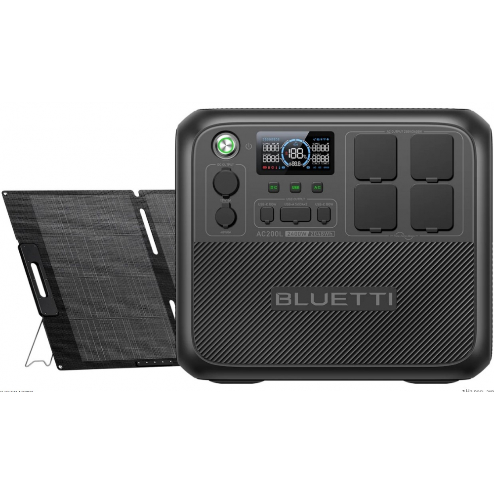 Портативная зарядная станция Bluetti AC200L 2400W 2048Wh