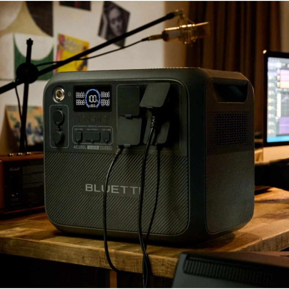 Портативная зарядная станция Bluetti AC200L 2400W 2048Wh