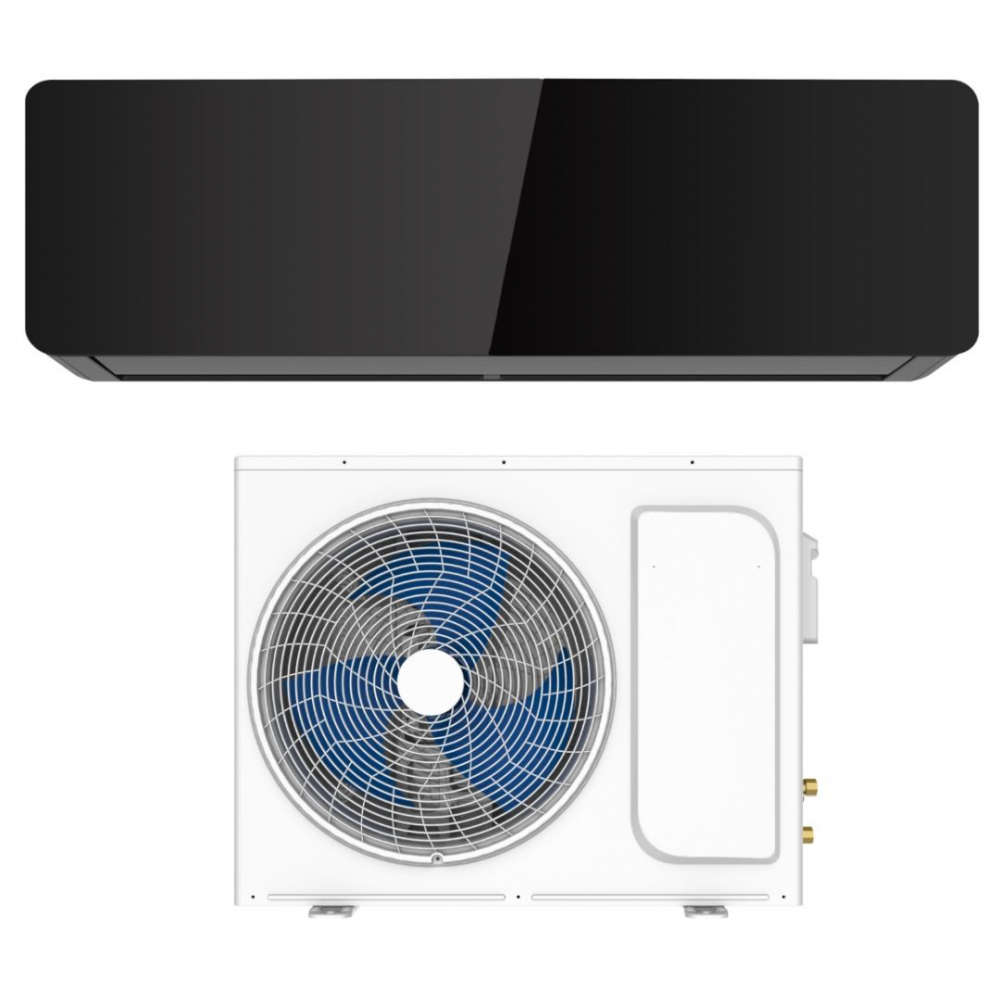 Кондиционер настенный Idea IPA-12HRART-FN8 Black Artist(black mirror)