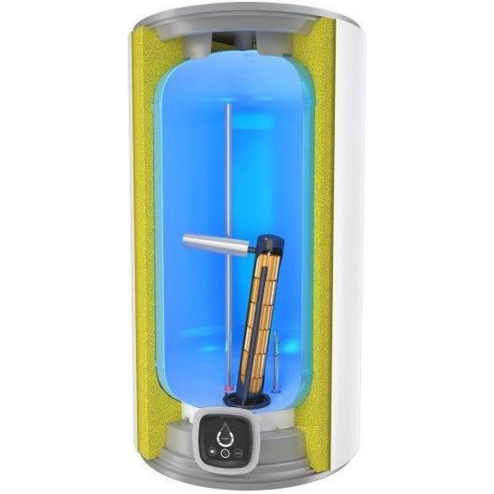 Бойлер накопичувальний електричний Atlantic Steatite Genius WI-FI VM 100 D400S-3E-CW, 1800W, 851353