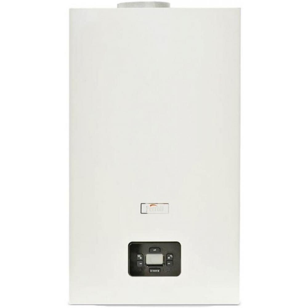 Котел газовый турбированный Ferroli Diva D F24 (турбо) + коаксиальный дымоход