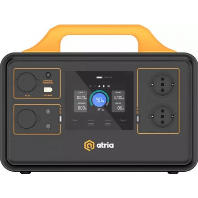 Портативная зарядная станция Atria S1000 Pro 1200W/1036Wh LiFePO4