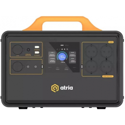 Портативна зарядна станція Atria S2200 Pro 2400W/2248Wh LiFePO4