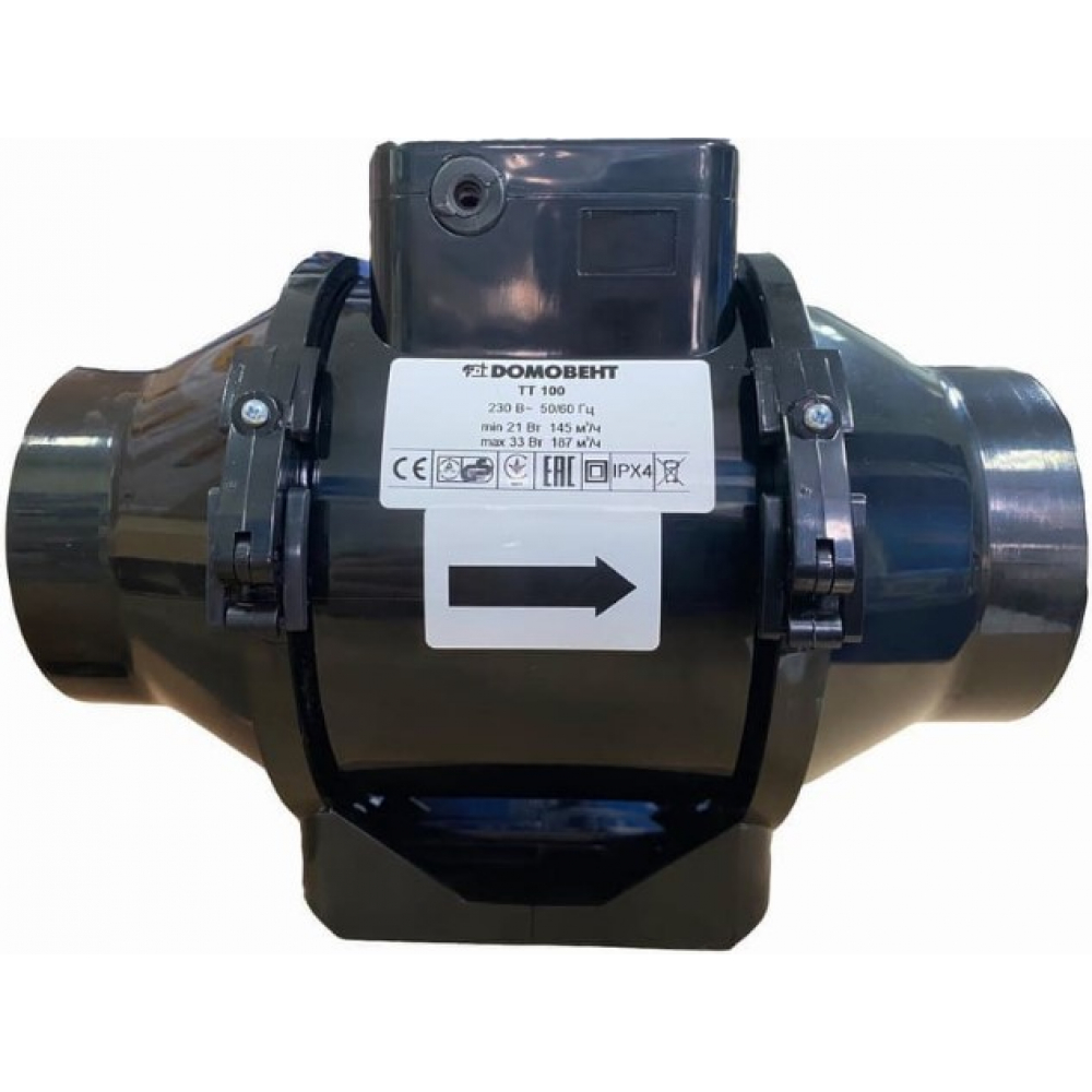 Канальний вентилятор Домовент ТТ 100