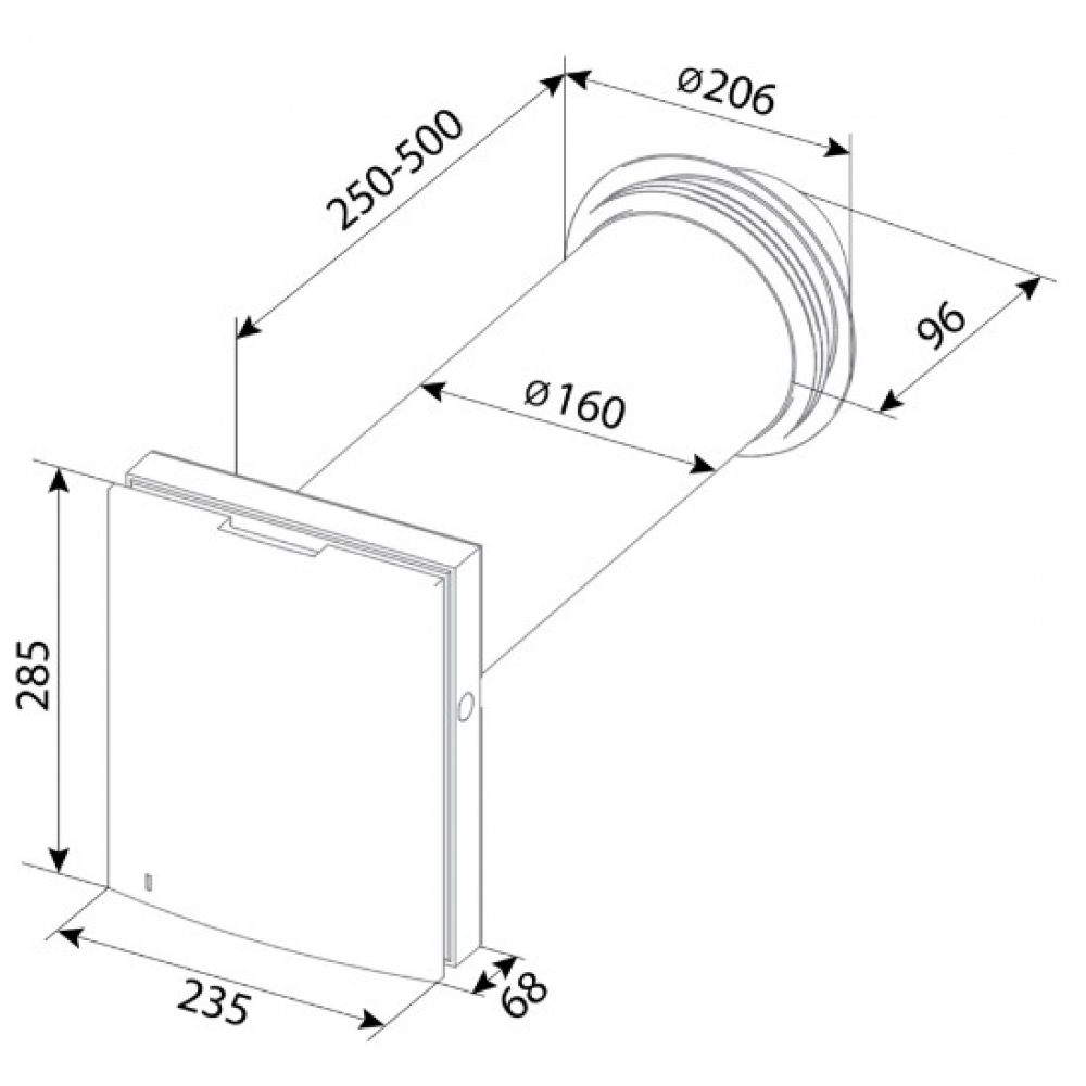 Проветриватель Blauberg Fresher 50