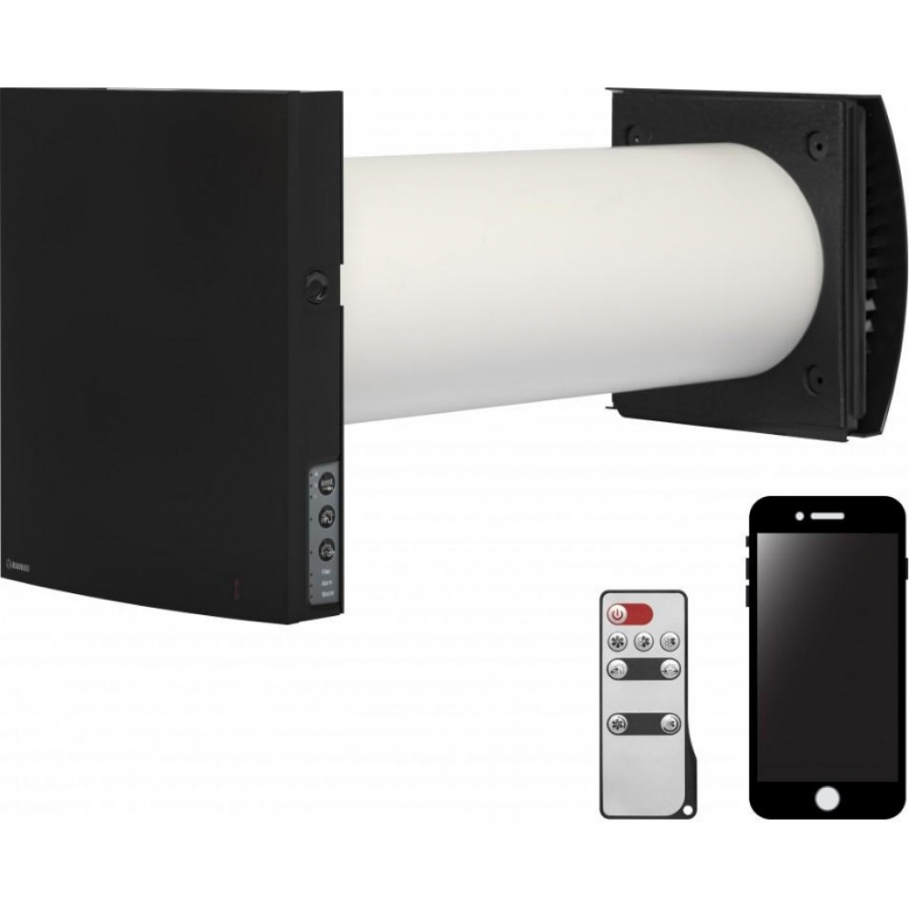 Рекуператор бытовой Blauberg Vento Expert A100-7 S10 black W V.2